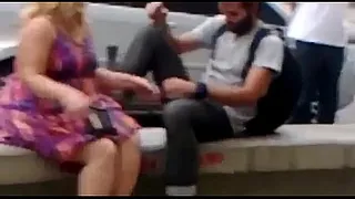 Stick eating in Rio de Janeiro
