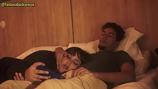 My stepsister swallows my penis after watching a movie they almost discovered us FANTASIAHARDCORESEX