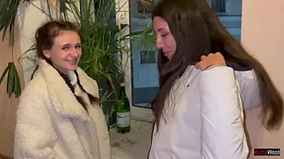 Two guys accidentally picked up some cute girls and didn’t regret it