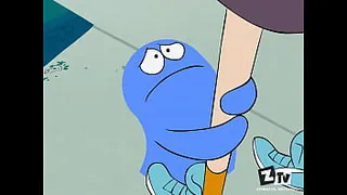 Bloo is healing a Frankie
