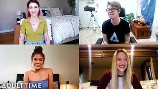 The Cast of Award Winning 'Teenage Lesbian' Reunites & Masturbates Together