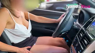 Nanda Nua, the naughty wife of the Xvideos, doing what she loves most: Teasing Men! In this video, she went to a gas station and decided to show off her tits and panties to the attendant. The cuckold goes crazy with her wild antics.