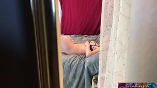 Nephew inlaw caught peeping fucks horny aunt inlaw - Erin Electra