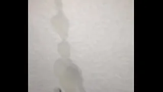 Cum shot into tissue