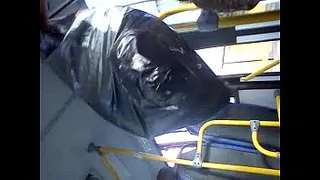 naughty brand new on the bus in Recife