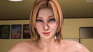 「Tina's New Swimsuit」by Redmoa (DOA SFM Porn)