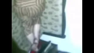My Neighbor Sexy aunty on phone