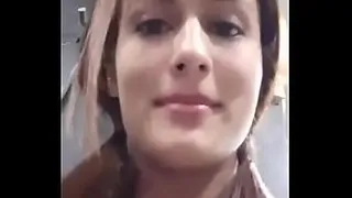 Fitness latina cums in gym bathroom