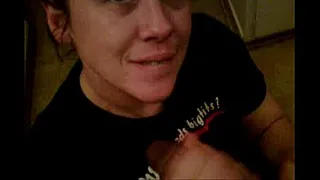 White girl swallows BBC