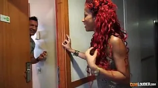 horny black girl in spanish