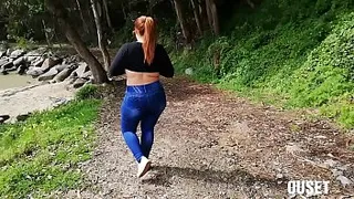 I fuck a girl with a big ass in the bush and I did all the cum on her.