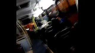 Handjob on the bus in Curitiba