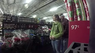A quickie in the supermarket