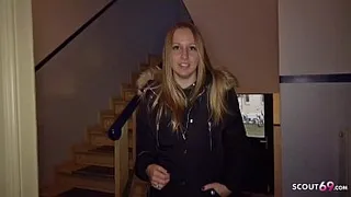 GERMAN SCOUT - FIRST ANAL FOR CURVY BIG NATURAL TITS TEEN CHANIE AT STREET CASTING