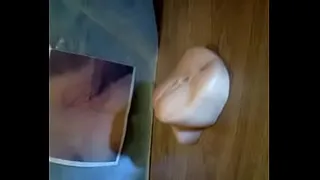 Sex with my realistic pussy toy