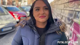 PutaLocura - Hot Colombian Scarlett is caught and has dirty sex with Torbe