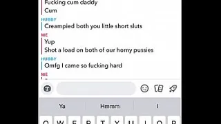 Sexting and Cuckolding Husband on Snap chat