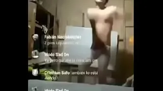 Peruvians dancing for money