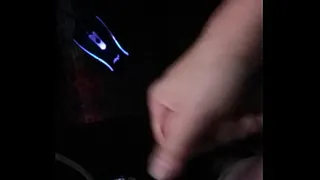 Rubbing and tugging on my oiled dick