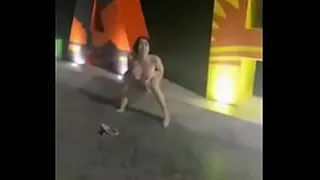 Colombian Masturbates on Public Road in La Paz Baja California Sur Mexico
