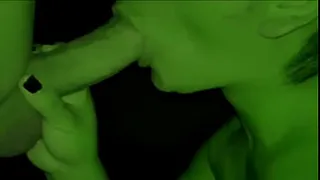 He starts to suck it and gets crazy