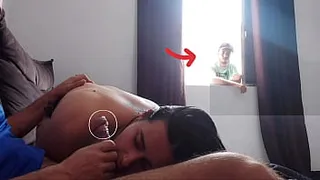 Caught by my stepbrother! I fuck my stepbrother's wife