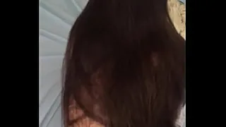 White tailed giving pussy on all fours