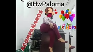 Birthday of my friend Paloma