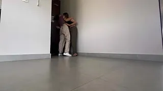 My coworker loves to have orgasms in the hotel hallway!!