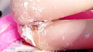 Dirty messy Creampie & Pee