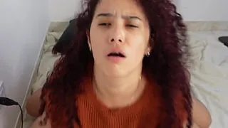 I'm very horny he follows me to a mature woman-real homemade sex
