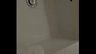 Peeing in the hotel sink!