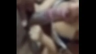 brunette making perfect blowjob