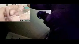 Massaging my cock to lesbian Nuru massage