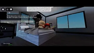 Roblox - Fucking with a fan on a hotel and I get pregnant I