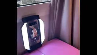 Amazing lolabratzx in my hotel room ️ do you know what we did after?
