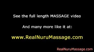 Stunning masseuse jizzed