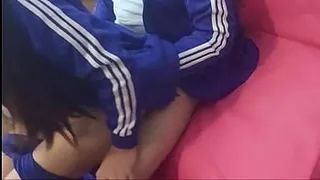 DON'T TELL ANYONE!! Don't you see they're going to catch us fucking? I gave my ass to my best friend's boyfriend. Do you think he'll notice? - Real homemade video