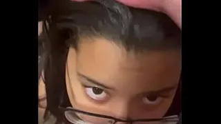 Cheating Latina gives me head