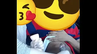 Young sexy blonde white girl beats off a big black dick in Walmart parking lot with fleshlight