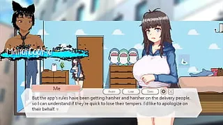 Delivery Hot delivering packages and maybe getting something in return