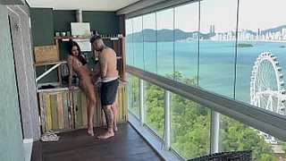 Millionaire invited me to see his duplex and of course I fucked that hottie