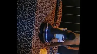 My student in a short skirt can't resist sucking my whole cock