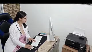 BEAUTIFUL DOCTOR TREATS ME IN A SPECIAL WAY WHEN SHE EXAMINES ME, TOUCHES MY PUSSY, MAKES ME VERY HORNY AND WE END UP WITH NICE CARESSES - HOMEMADE PORN
