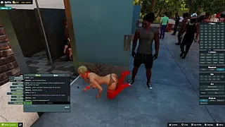 3dxchat | LoliVix living on 4 legs/20 nails | night 5: 4 boys