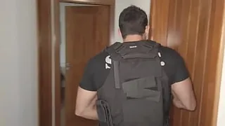 I went to do a SWAT operation at a criminal's house, adrenaline turned into lust and I ended up having sex with my colleague in uniform.