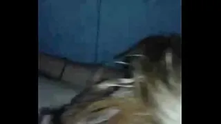 Vicky hitting part one
