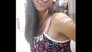 I contact her on tinder on the first day and I break her ass