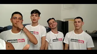 Behind the scenes - Matteo & Felipinho & Igor Bellucci & Guilherme Machado & Biel Araújo - (Bareback) - Staff: Recruits
