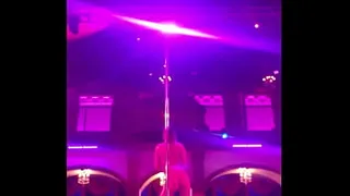 Dance Denstiny Mae set with fire at The Oval Office Gentlemen's Club Green Bay